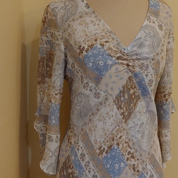 Beautiful‎ floral print dress by Reitmans size 11 - Picture 4 of 13